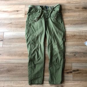 G star green pants